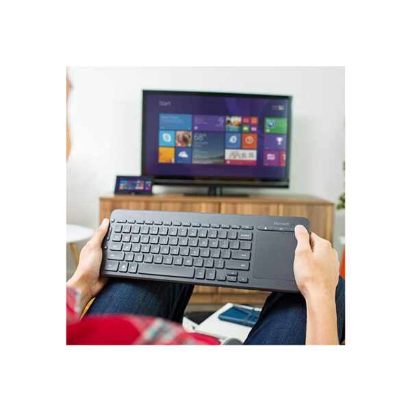 کیبورد بی سیم مایکروسافت مدل Microsoft Wireless All -in-one Media Keyboard