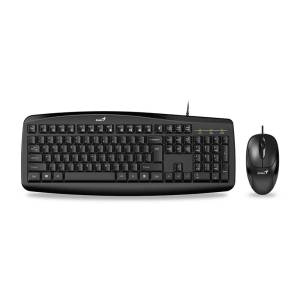 کیبورد و موس سیمی جنیوس مدل Genius KM-200 Keyboard and Mouse Bundle