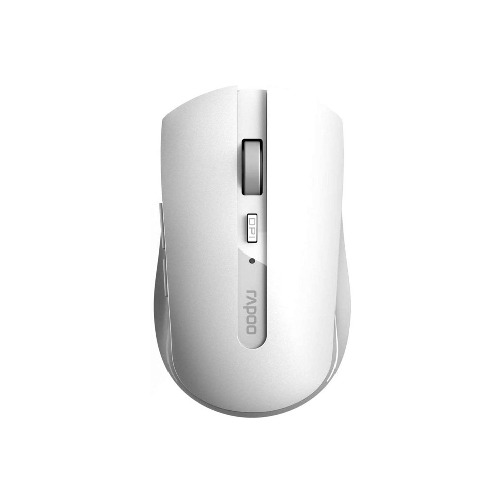 موس بدون صدا بی سیم رپو مدل Rapoo 7200M Silent Wireless Mouse