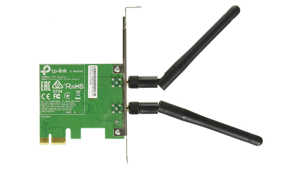 کارت شبکه بی‌سیم تی پی لینک مدل TP-Link TL-WN881ND PCIe WiFi Card