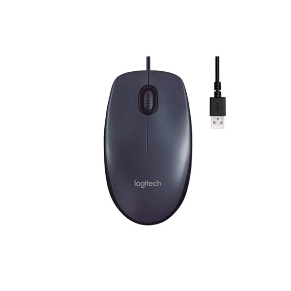 موس با سیم لاجیتک مدل Logitech B100 Wired Mouse