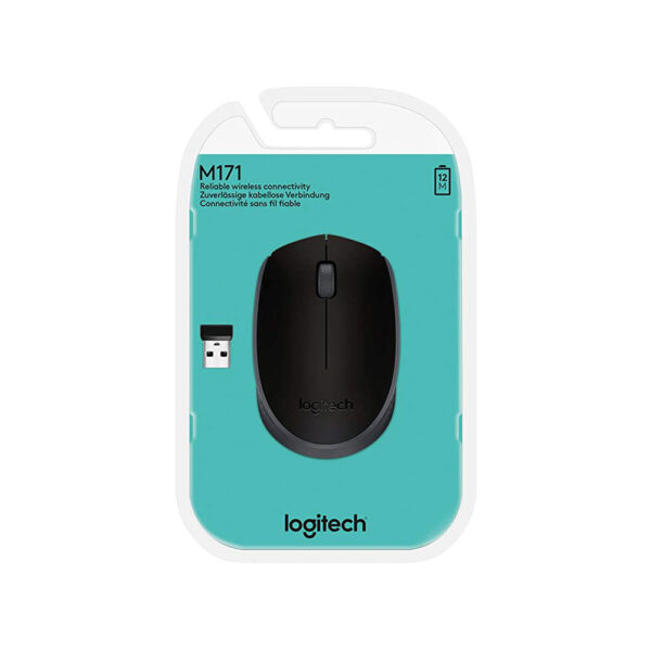 موس بی سیم لاجیتک مدل Logitech M171 Wireless Mouse