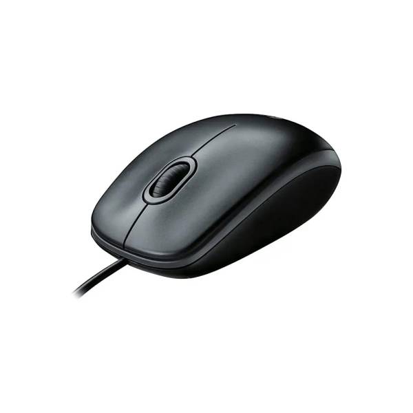ماوس با سیم لاجیتک مدل Logitech B100 Wired Mouse