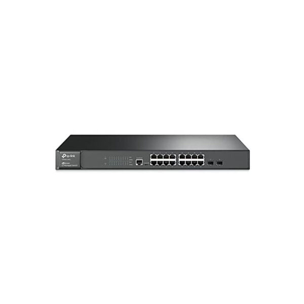 سوییچ 16 پورت تی پی لینک مدل TP-LINK T2600G-18TS Managed Switch