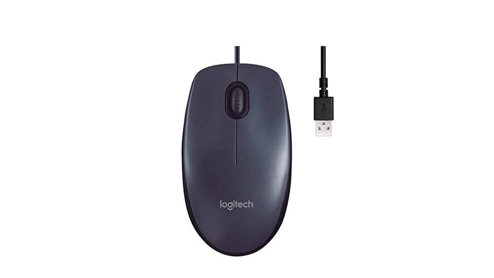 موس با سیم لاجیتک مدل Logitech B100 Wired Mouse س