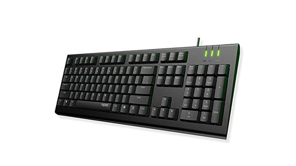 کیبورد سیمی رپو مدل Rapoo NK1800 Wierd USB Keyboard