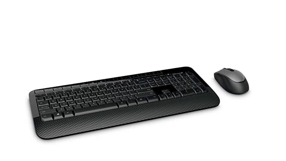 کیبورد و ماوس بی سیم مایکروسافت مدل Microsoft Desktop 2000 Wireless Keyboard and Mouse