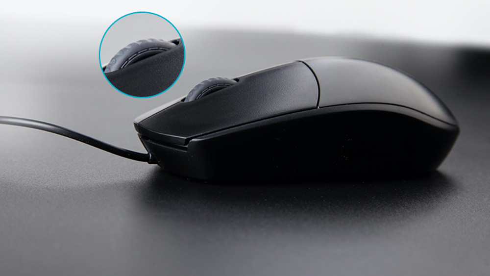 موس رپو مدل Rapoo N100 Optical Wired Mouse