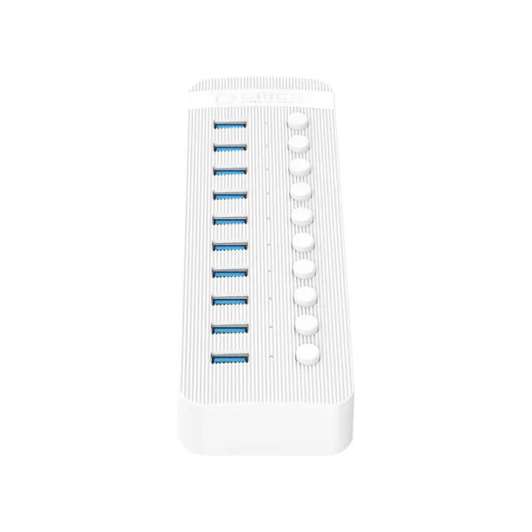 هاب 10 پورت اوریکو مدل ORICO CT2U3-10AB 10Port Hub With Individual Switches