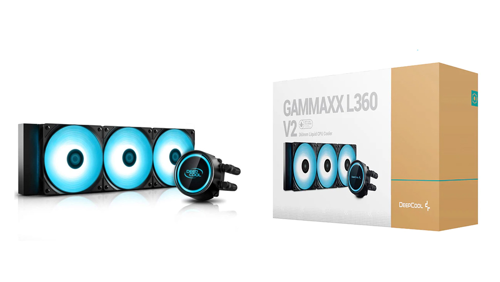  خنک کننده سیستم پردازنده دیپ کول مدل DeepCool GAMMAXX L360 V2 RGB CPU Liquid Cooler