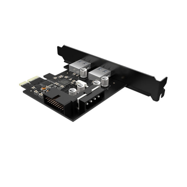 هاب 2 پورت PCI-E اوریکو مدل ORICO PME-4UI 2 Port USB3.0 PCI-E Expansion Card