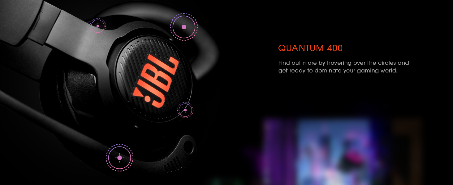 Quantum 400 gaming headset