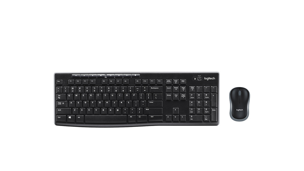 کیبورد و موس بی سیم لاجیتک مدل LOGITECH MK270 Wireless Keyboard and Mouse