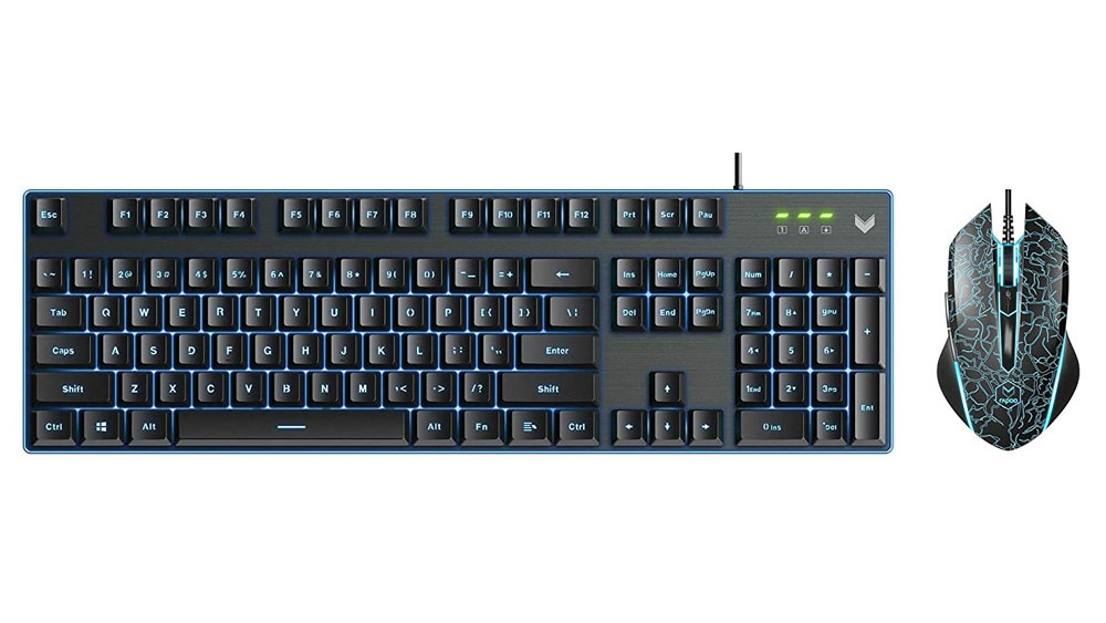 ماوس و کیبورد گیمینگ رپو مدل Rapoo V100S Gaming Keyboard & Mouse