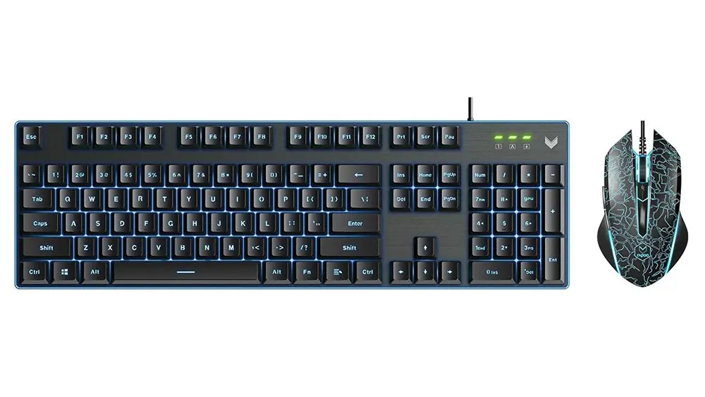 ماوس و کیبورد گیمینگ رپو مدل Rapoo V100S Gaming Keyboard & Mouse