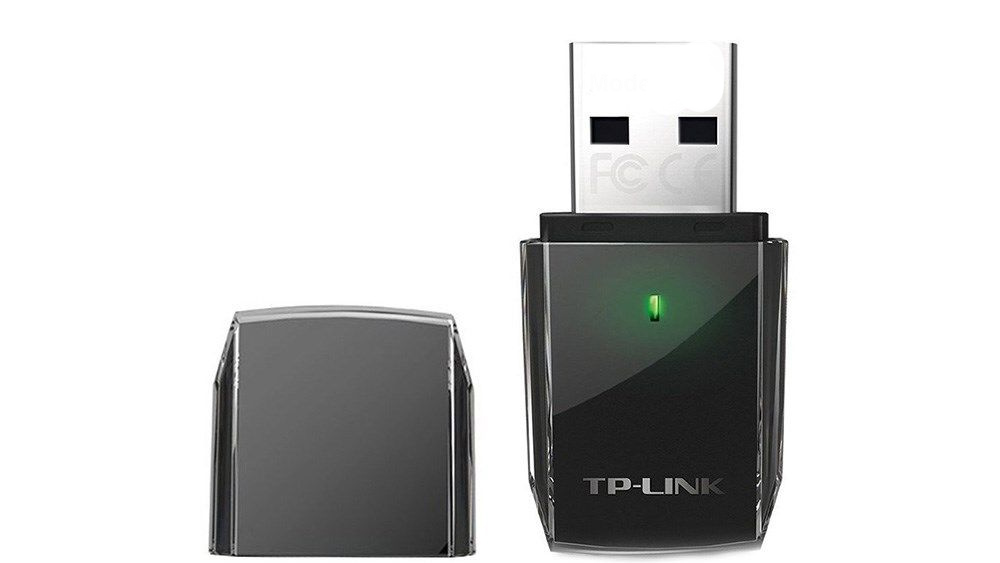 کارت شبکه USB بی‌سیم و دوباند تی پی لینک مدل TP-Link Archer T2U Wireless Adapter