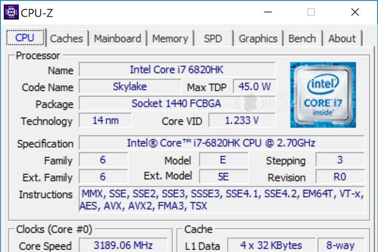 فشار CPU