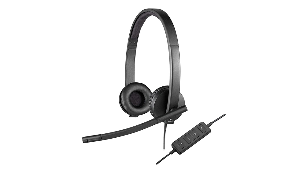 هدست لاجیتک مدل Logitech H570e Stereo Dual Headset