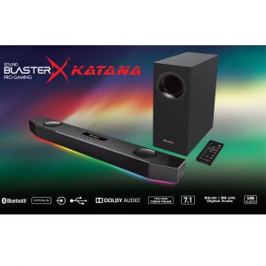 Creative Sound Blasterx Pro Gaming Katana Sound bar