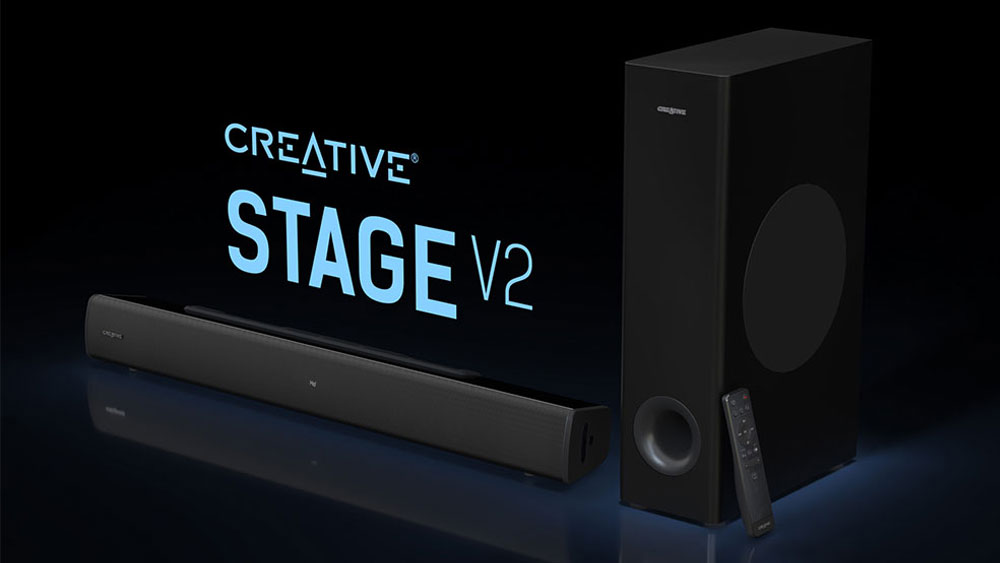 creative sound bar v2