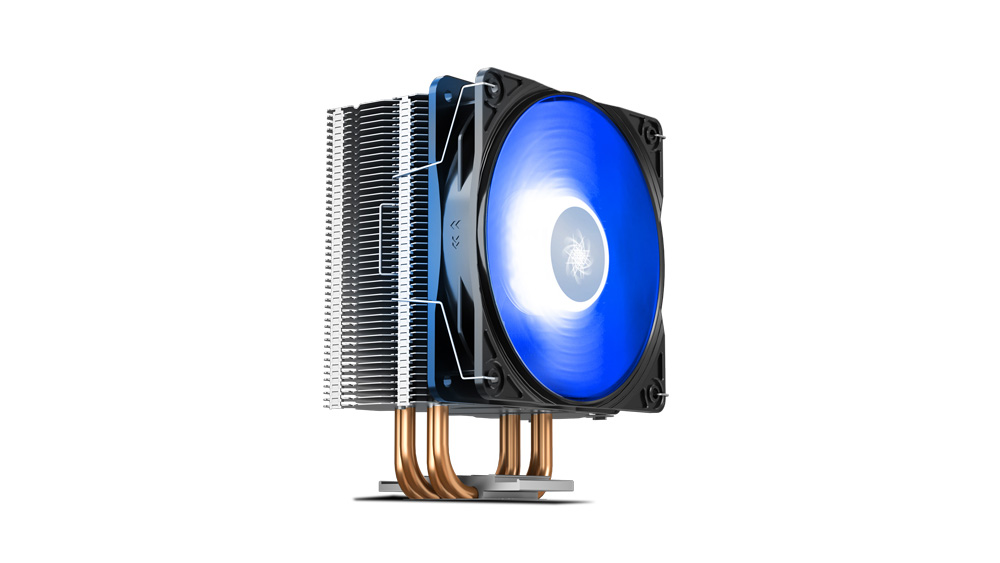 فن و خنک کننده پردازنده دیپ کول مدل DeepCool GAMMAXX 400V2 Blue