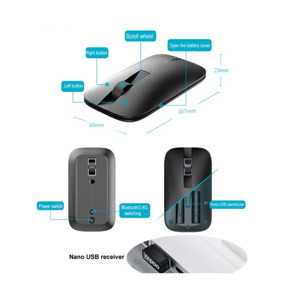 Rapoo M550 Wireless Mouse