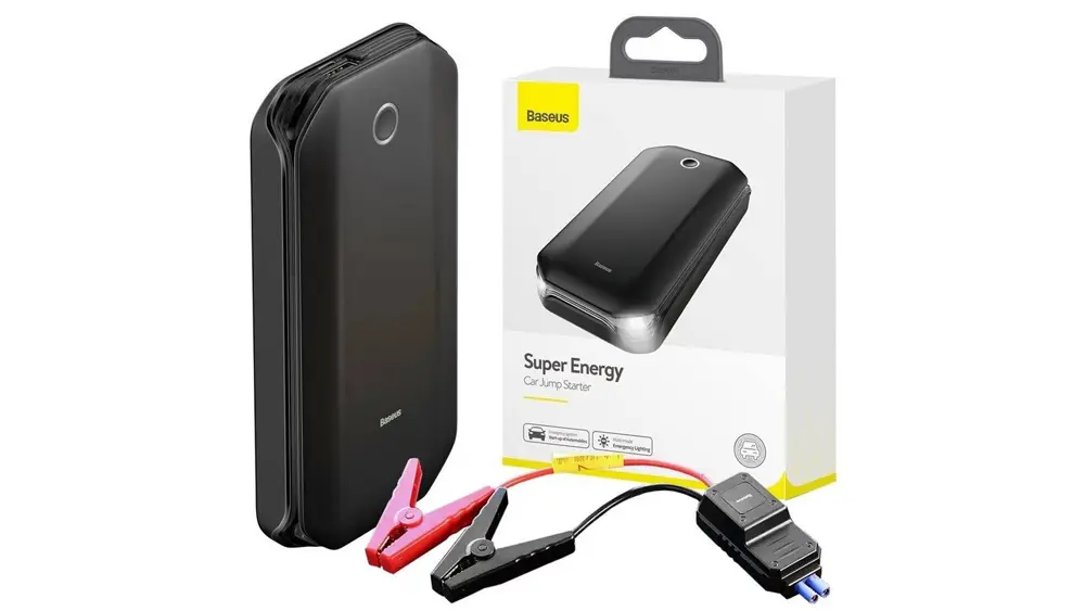 پاوربانک و جامپ استارتر خودرو بیسوس Baseus Super Energy Car Jump Starter CRJS01-01