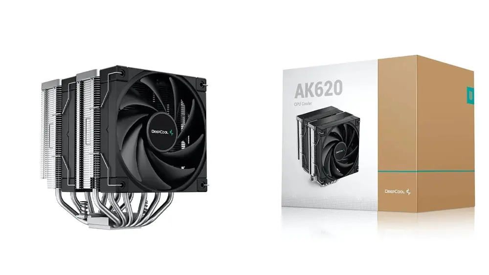 خنک کننده و فن پردازنده AK620 دیپ کول مدل DeepCool AK620 CPU Cooler