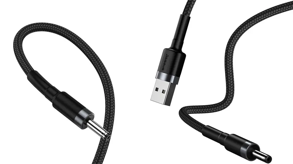 کابل شارژ USB به DC 3.5mm باسئوس Baseus USB To DC 3.5mm Charging Cable
