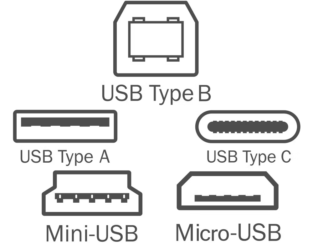 آشنایی با انواع کابل USB و استفاده از آن