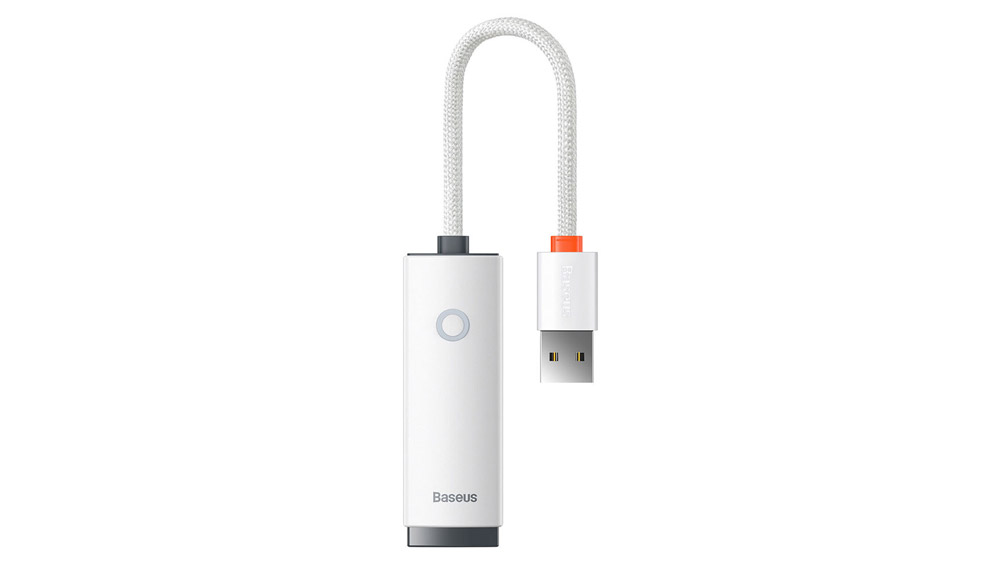 تبدیل USB به لن باسئوس Baseus WKQX000002 Lite Series USB-A to LAN Adapter