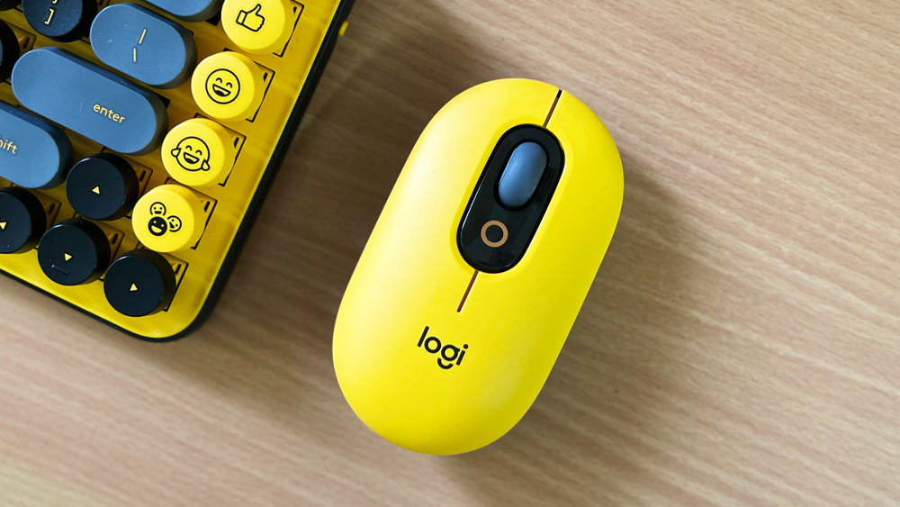 ماوس بی سیم لاجیتک مدل Logitech POP MOUSE
