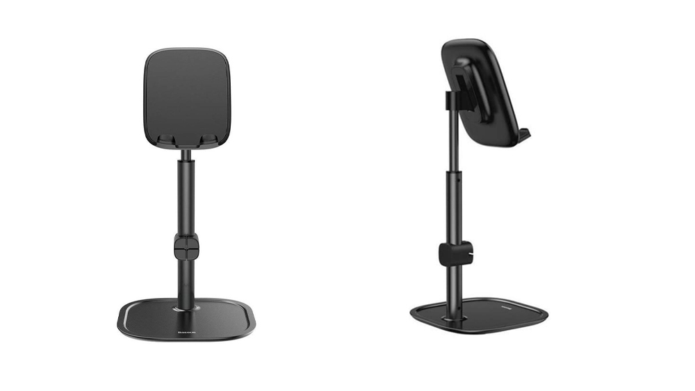 هولدر و استند رو میزی موبایل باسئوس Baseus Telescopic Desktop Bracket Phone Holder