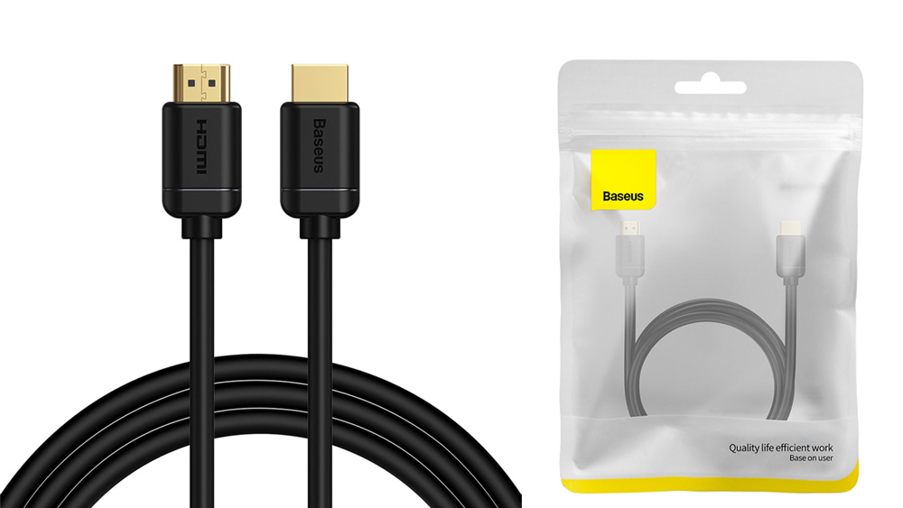 کابل 1.5 متری HDMI باسئوس مدل Baseus high definition Series HDMI 1.5 Adapter Cable