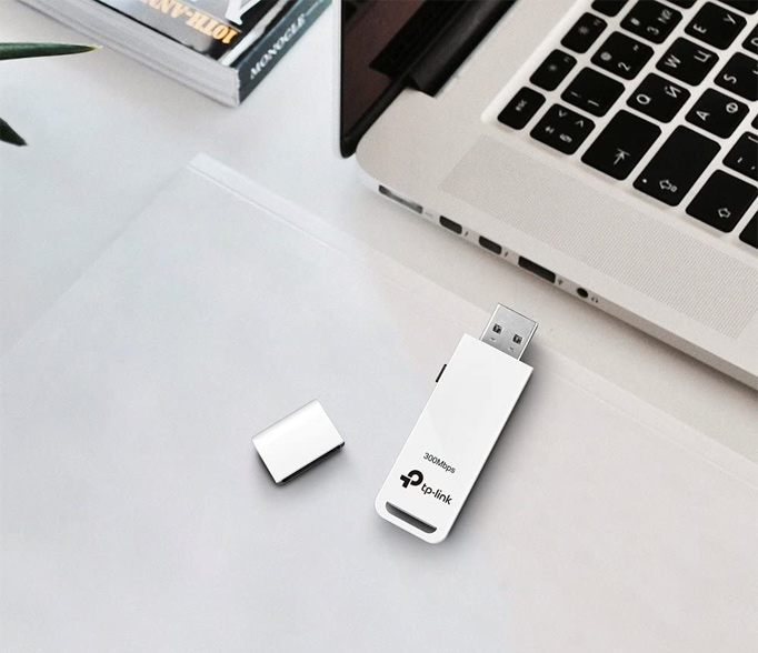 کارت شبکه USB بی سیم تی پی لینک مدل Tp-link TL-WN821N Wireless USB Adapter