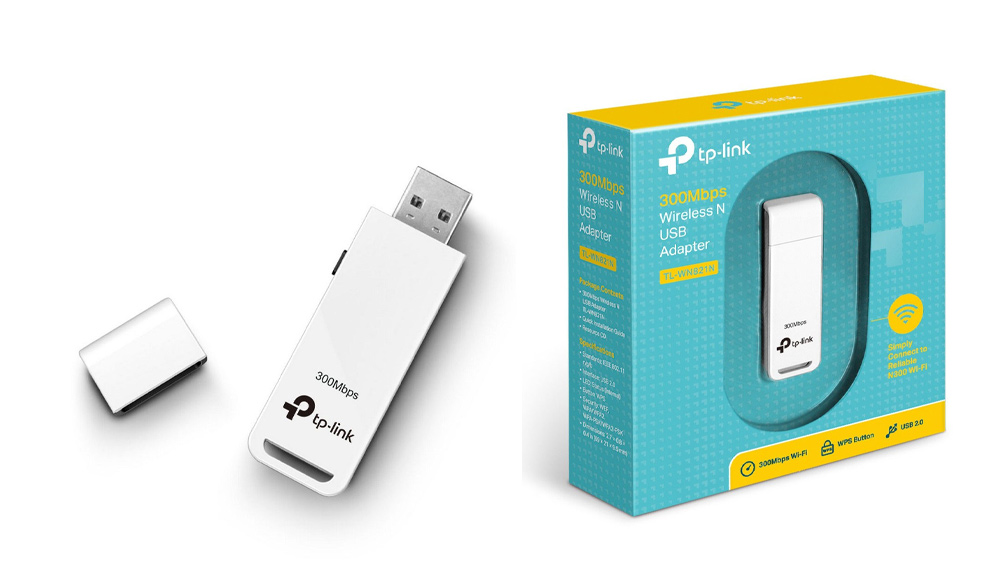 کارت شبکه USB بی سیم تی پی لینک مدل Tp-link TL-WN821N Wireless USB Adapter