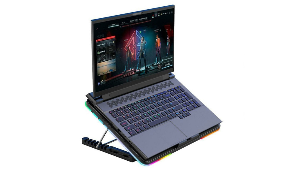 فن و پایه خنک کننده لپ تاپ کول کلد CoolCold F5 Gaming Lap Tap Cooling Pad
