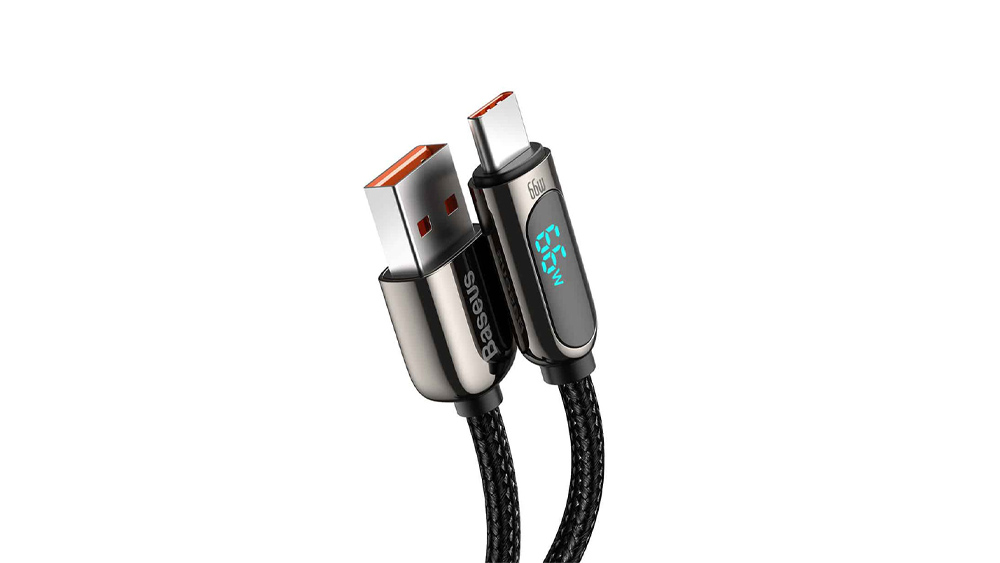 کابل USB به Type-C فست شارژ 66 وات باسئوس Baseus 66W Fast Charging Data Cable