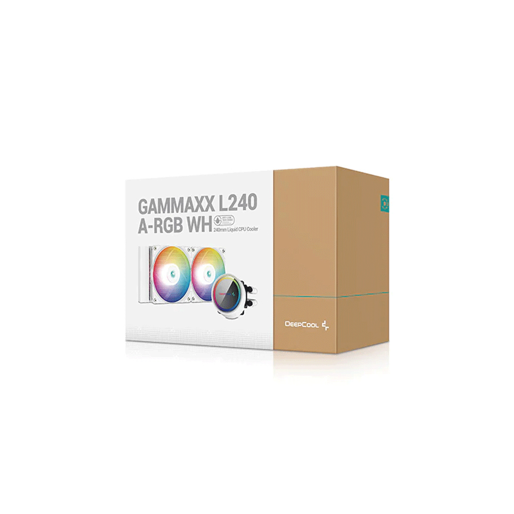 خنک کننده مایع پردازنده دیپ کول Deepcool GAMMAXX L240 A-RGB WH