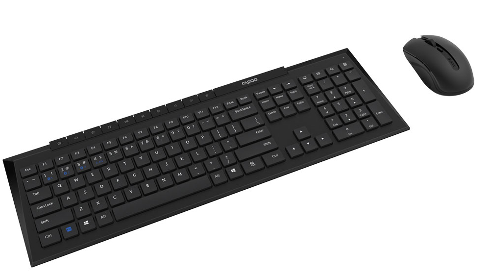 موس و کیبورد بی سیم رپو Rapoo 8210M Multi-mode Wireless Desktop