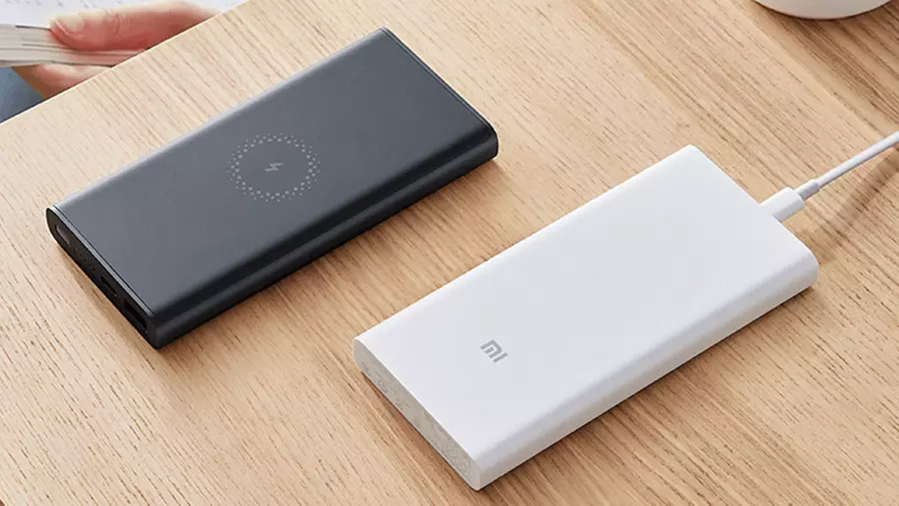 پاوربانک وایرلس 10000 میلی آمپر شیائومی Xiaomi 10000 mAh Wireless Power Bank
