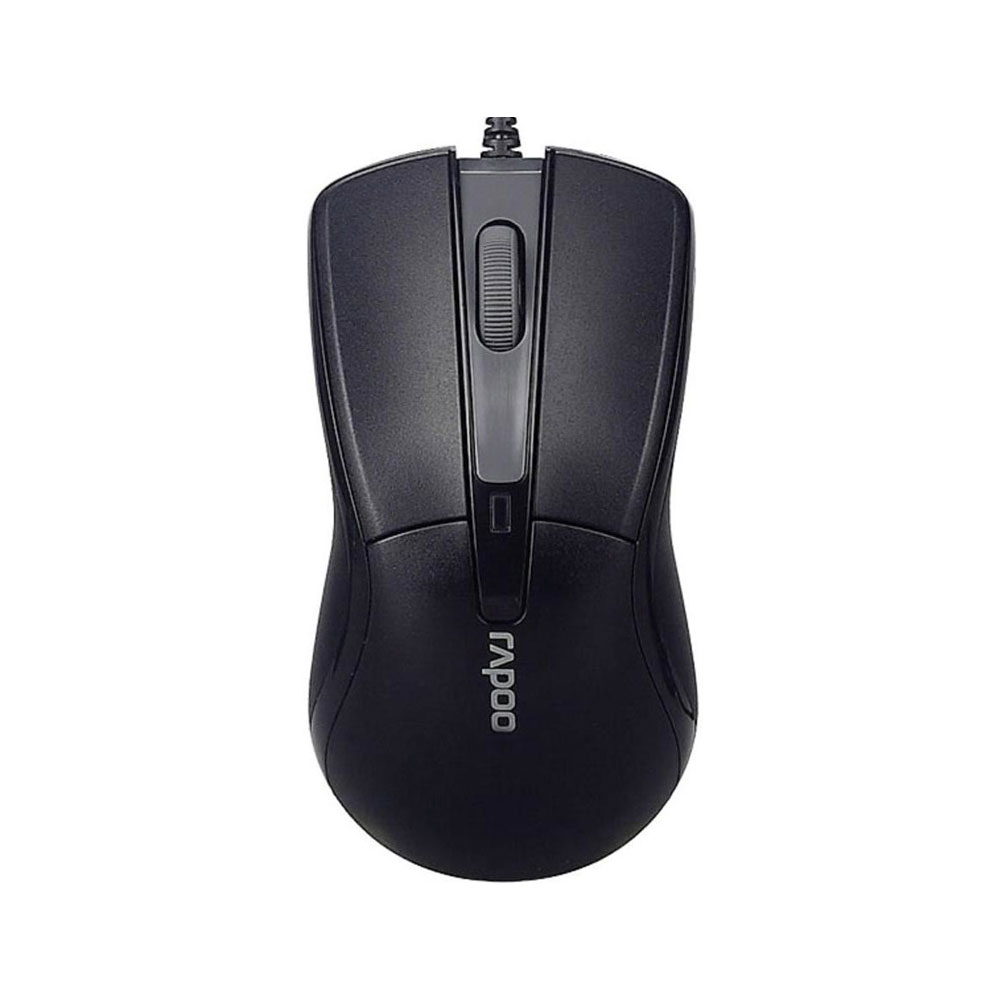ماوس سیم دار ارگونومیک رپو Rapoo N1162 Ergonomic Design Wired Mouse