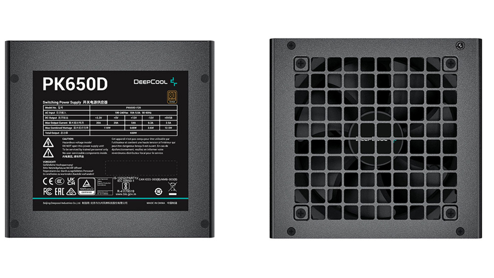 پاور 650 وات دیپ کول DeepCool PK650D Power Supply