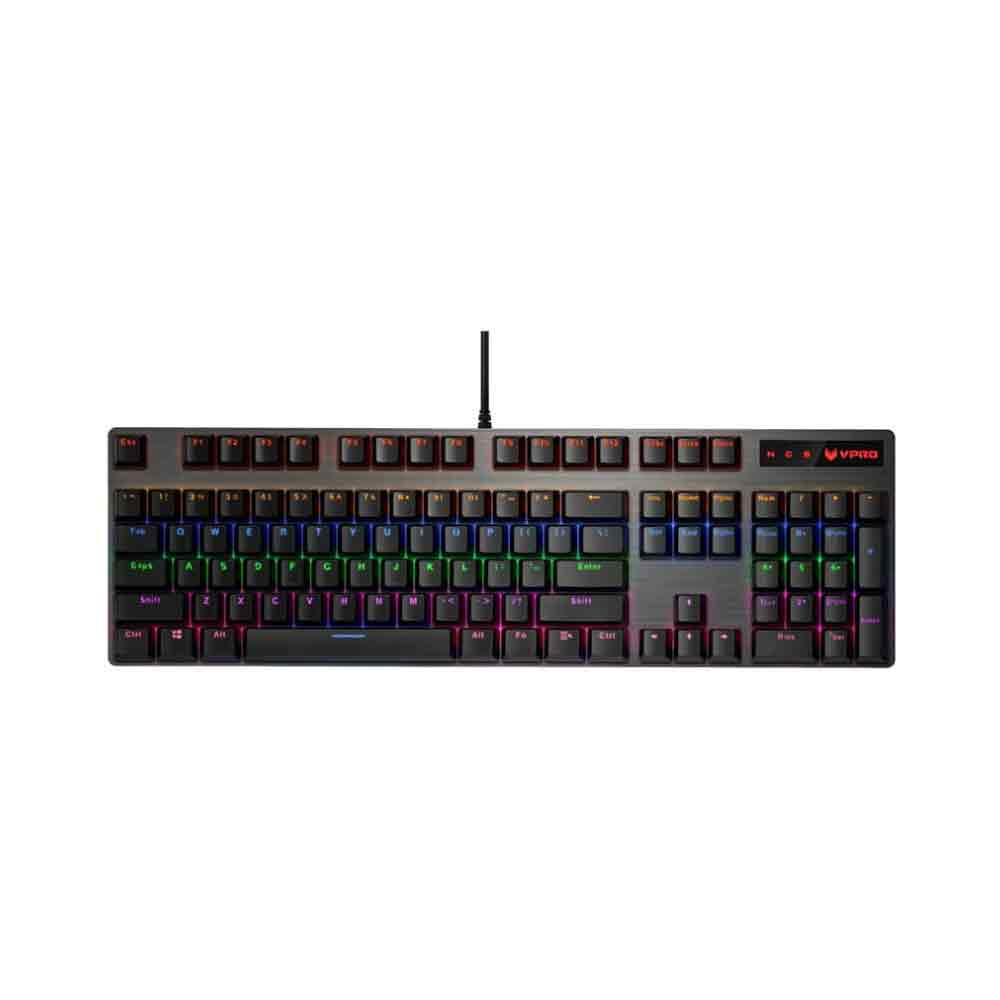 کیبورد گیمینگ مکانیکال رپو Rapoo V500 RGB Backlit Mechanical Gaming Keyboard