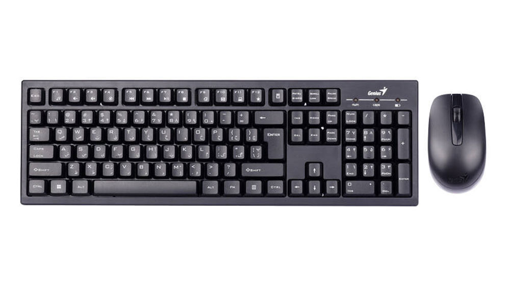 کیبورد و ماوس بی سیم جنیوس Genius KM-8101 Wireless Keyboard and Mouse