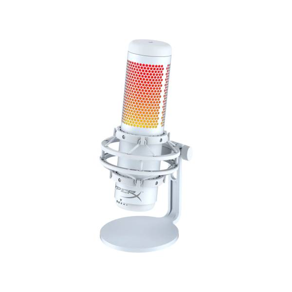 میکروفون گیمینگ هایپر ایکس HyperX QuadCast S White Gaming Microphone