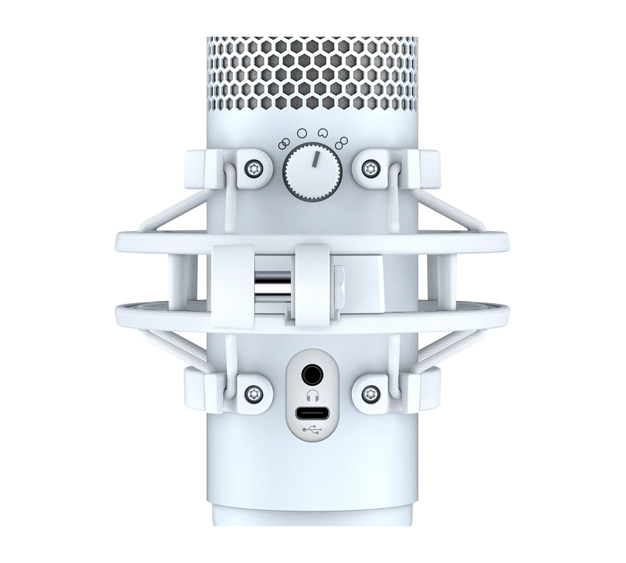 میکروفون گیمینگ هایپر ایکس HyperX QuadCast S White Gaming Microphone