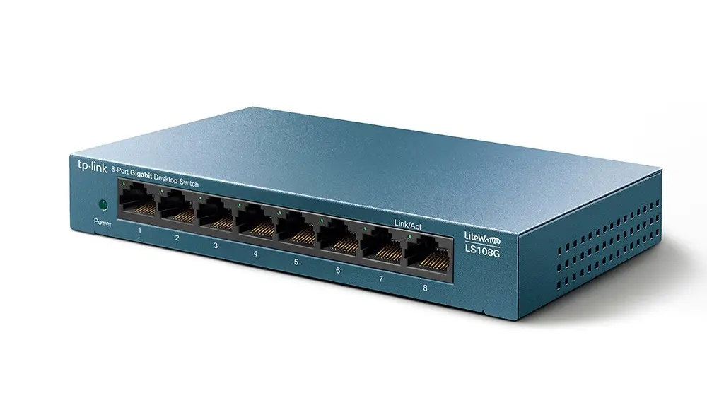 سوئیچ شبکه 8 پورت گیگابیت تی پی لینک مدل TP-Link LS108G