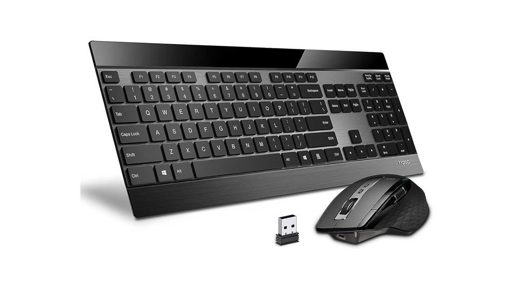 ماوس و کیبورد بی سیم رپو Rapoo Mouse & Keyboard Wireless Ultra Slim 9900M