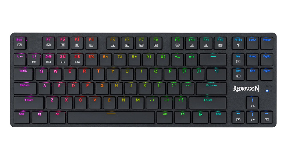 کیبورد بی سیم گیمینگ ردراگون Redragon Anubis K539 RGB Gaming Keyboard